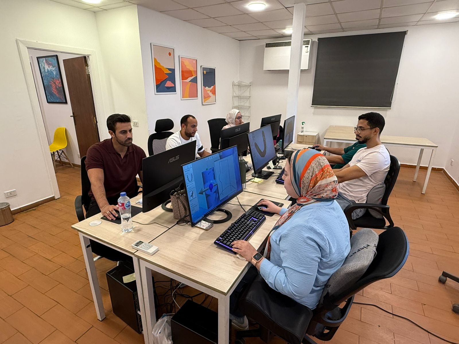 Live digital dentistry lecture and team training session